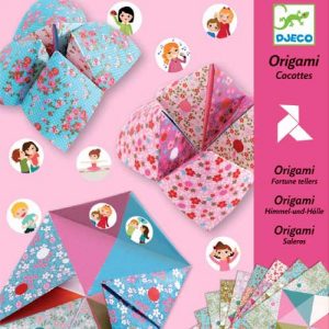 Djeco origami zoutvaatjes roze