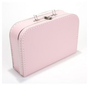 Koffertje licht roze 35 cm
