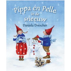 Pippa en Pelle in de sneeuw