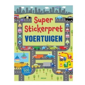 Super stickerpret voertuigen