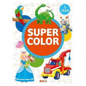 Supercolor kleurboek 4+