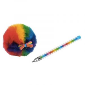 Regenboog pen bol