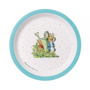 Peter Rabbit bord blauw 18 cm
