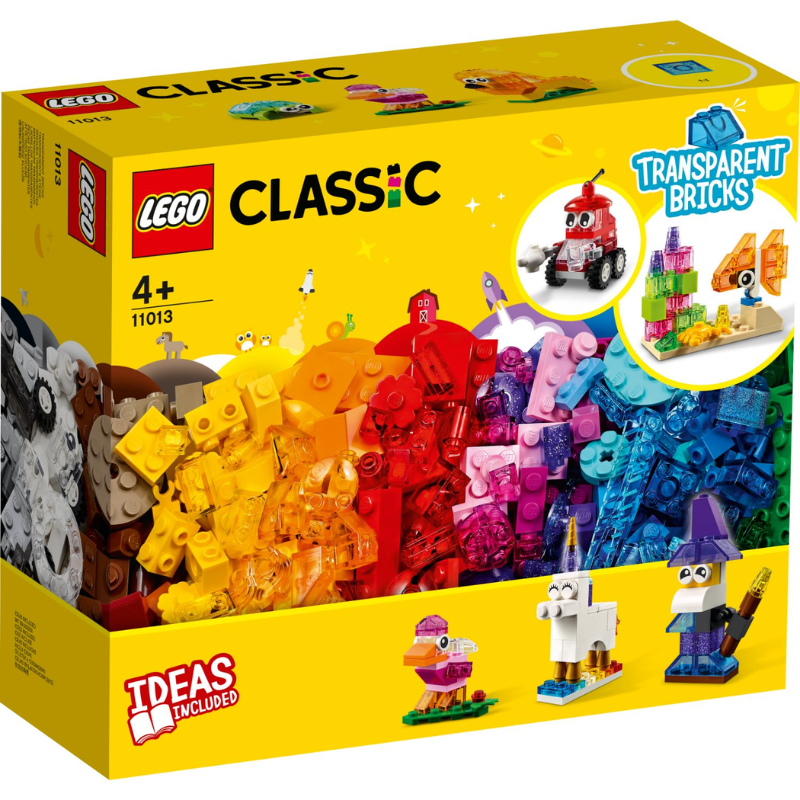Lego classic transparant steen