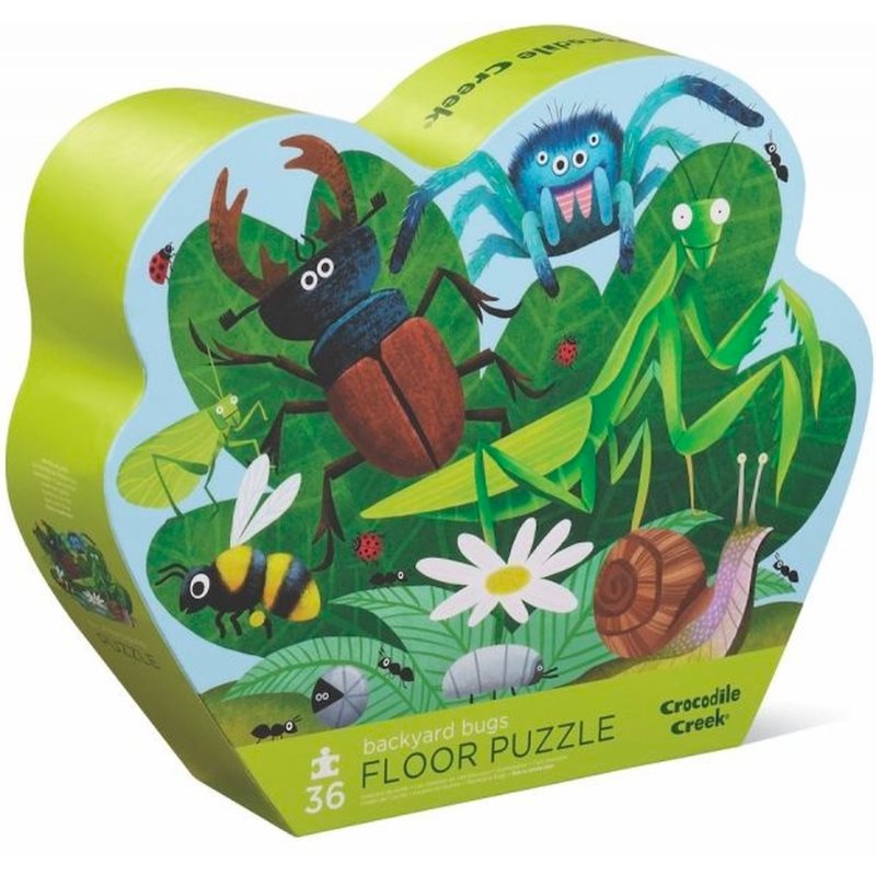 Vloerpuzzel achtertuin 36 stk