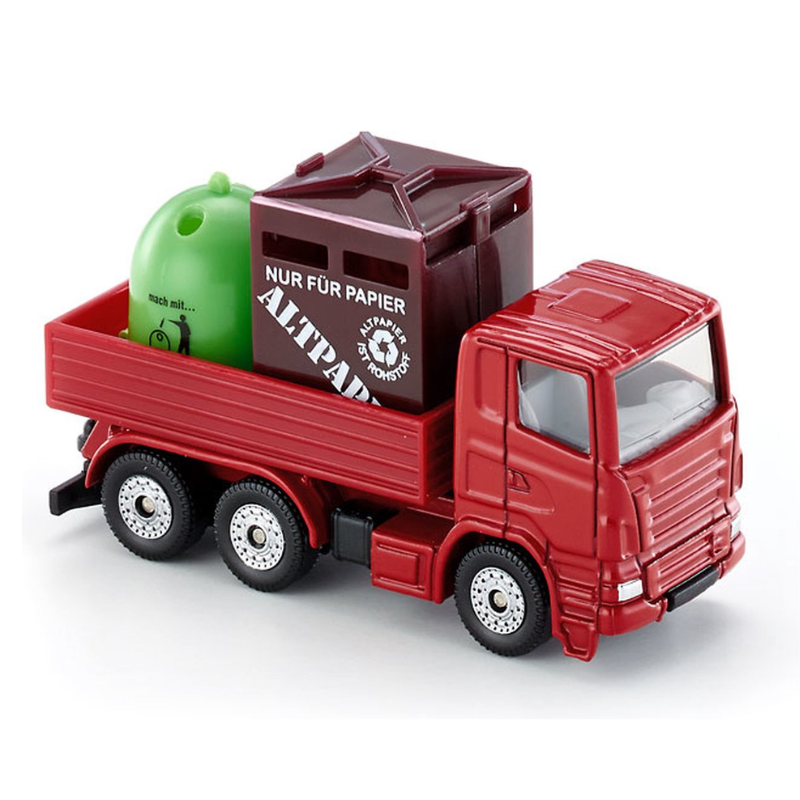 Siku recycling vrachtwagen