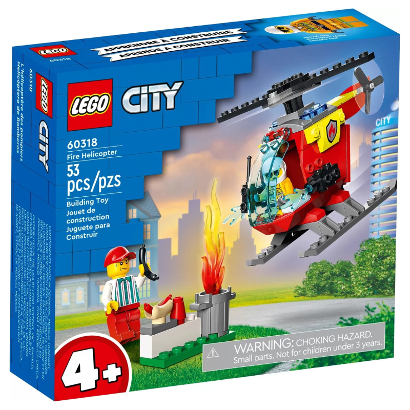 Lego city brandweerhelikopter