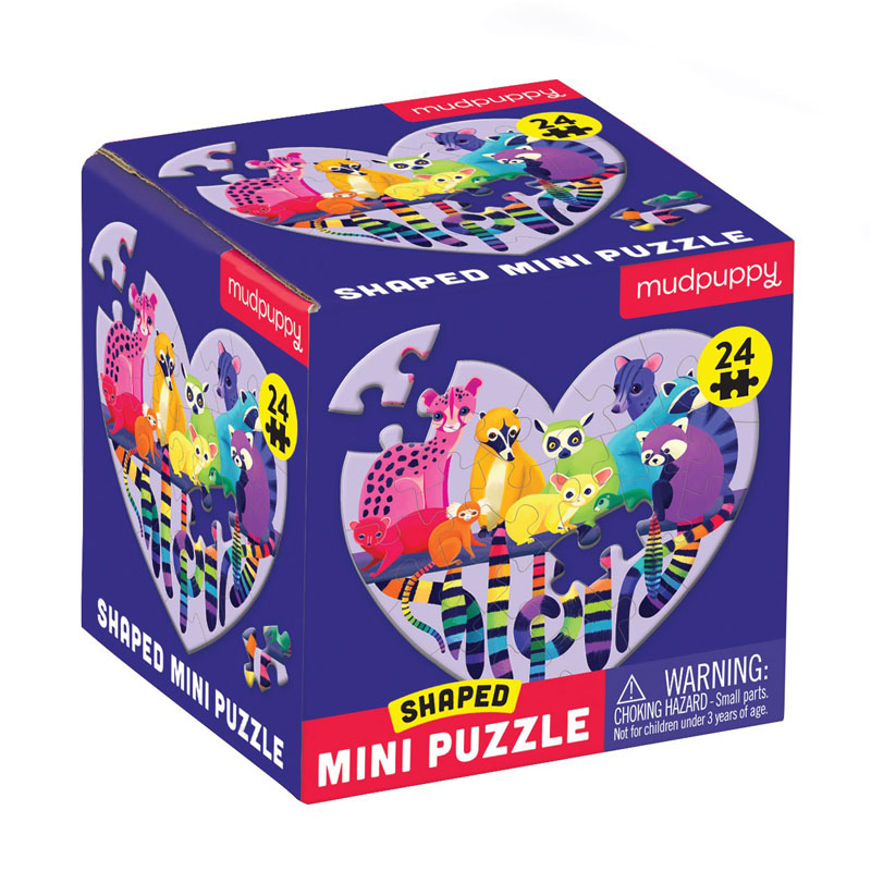 Mini puzzel love in wild 24pcs