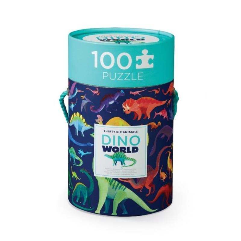 Puzzel Dino wereld 100st