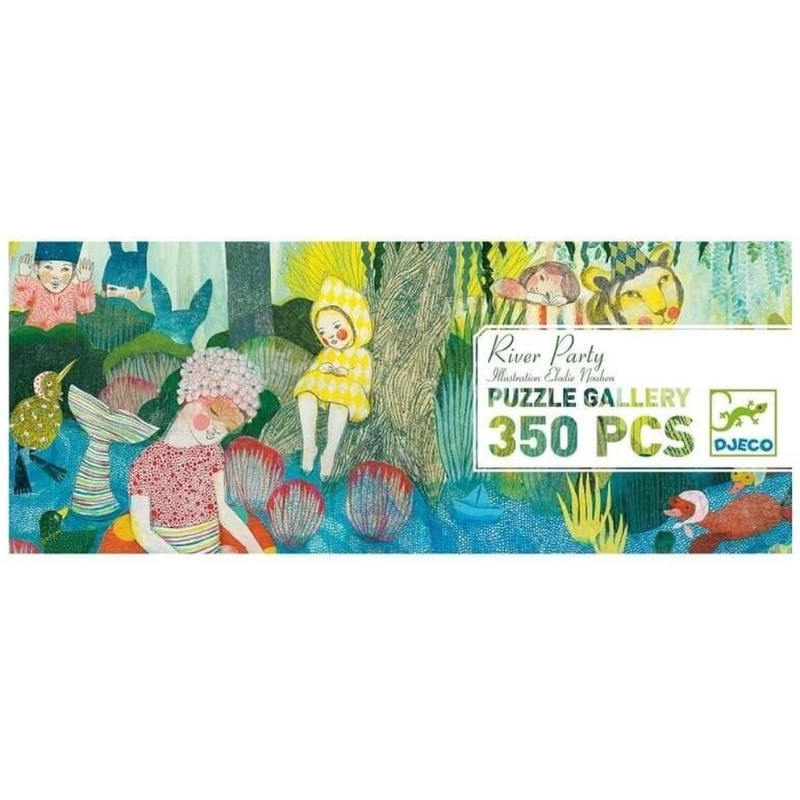 Djeco puzzel riverparty 350 st