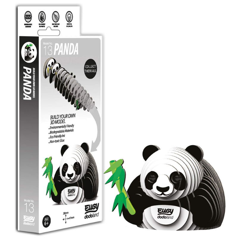 3D model panda 6+