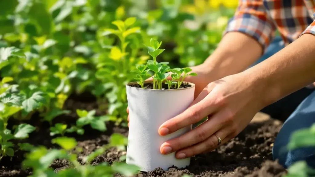 Een rol toiletpapier kan je planten in een mum van tijd transformeren